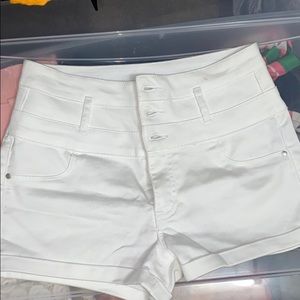 White Shorts